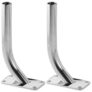 TACO Striker Bases Gunnel Mount f/1-" Poles [F16-0212-F] TACO Marine