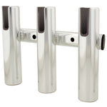 TACO 3-Rod Holder Rack - Brushed Aluminum [F31-3003BSA-1] - BuoyMart.com  Rod Holders TACO Marine