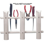 TACO 3-Rod Poly Rod Rack - White [P03-063W] - BuoyMart.com  Rod Holders TACO Marine