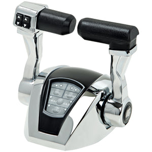 UFlex Power A Mark II Twin Engines Control Head w/Trim [42012V] - BuoyMart.com  Engine Controls Uflex USA
