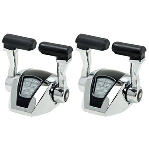 UFlex Power A Electronic Control Package - Dual Engine/Dual Station - Electronic Throttle/Mechanical Shift [EM22] - BuoyMart.com  Engine Controls Uflex USA