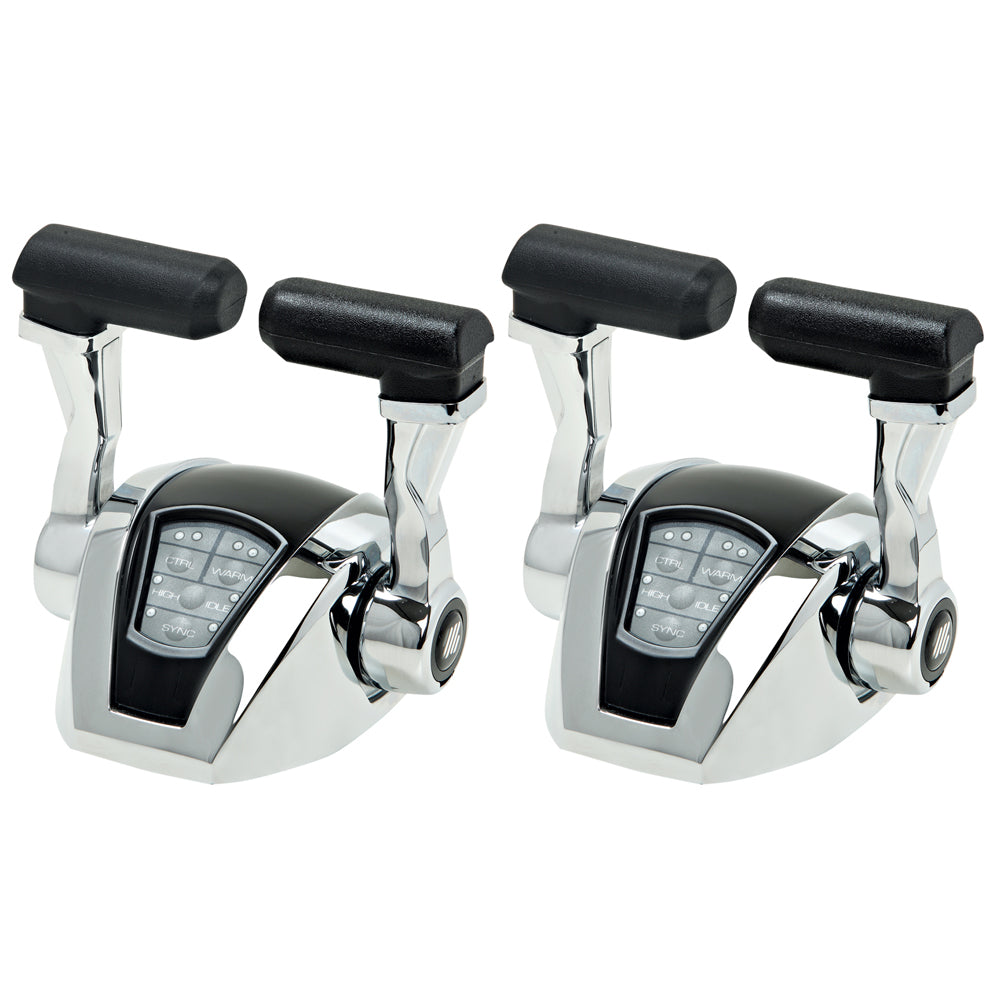 UFlex Power A Electronic Control Package - Dual Engine/Dual Station - Electronic Throttle/Electronic Shift [EE22] - BuoyMart.com  Engine Controls Uflex USA