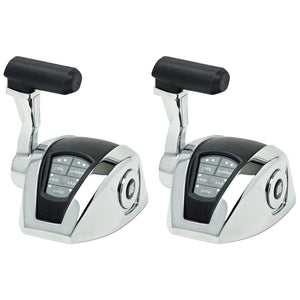 UFlex Power A Electronic Control Package - Single Engine/Dual Station - Mechanical Throttle/Electronic Shift [ME12] - BuoyMart.com  Engine Controls Uflex USA