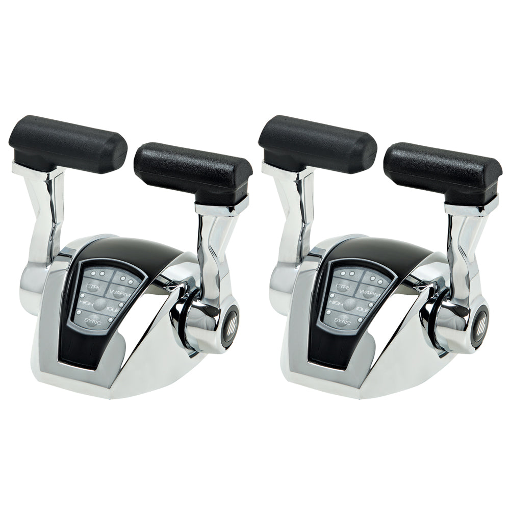 UFlex Power A Electronic Control Package - Dual Engine/Dual Station - Mechanical Throttle/Electronic Shift [ME22] - BuoyMart.com  Engine Controls Uflex USA