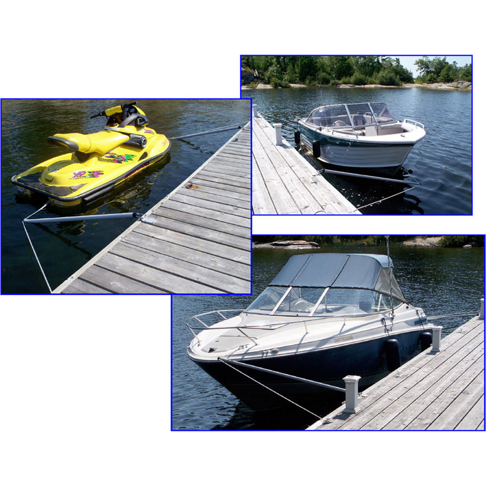 Dock Edge Mooring Arm - 4' [3034-F] - BuoyMart.com  Mooring Whips Dock Edge