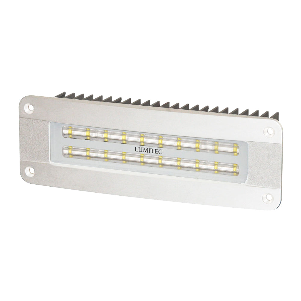 Lumitec Maxillume2 - High Power/Flush Mount Flood Light - White Finish - White Dimming [101135] - BuoyMart.com  Flood/Spreader Lights Lumitec