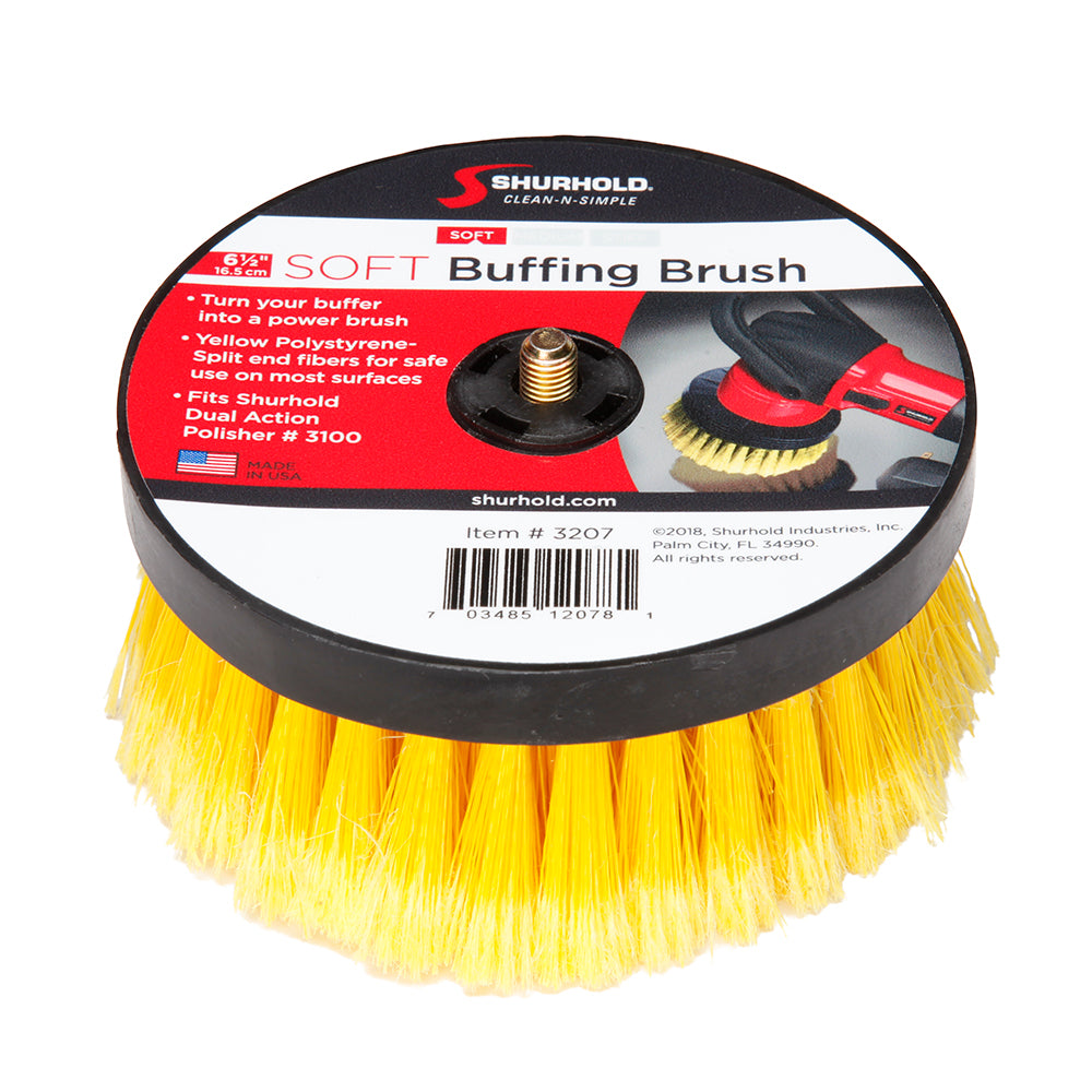 Shurhold 6-1/2" Soft Brush f/Dual Action Polisher [3207] - BuoyMart.com  Cleaning Shurhold