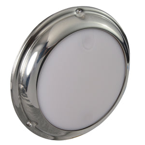 Lumitec TouchDome - Dome Light - Polished SS Finish - 2-Color White/Blue Dimming [101097] - BuoyMart.com  Dome/Down Lights Lumitec