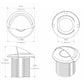 Lumitec Aruba - Courtesy Light - Polished SS Finish - White Non-Dimming [101144] - BuoyMart.com  Interior / Courtesy Light Lumitec
