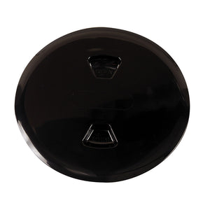 Beckson 5" Twist-Out Deck Plate - Black [DP50-B] - BuoyMart.com  Deck Plates Beckson Marine