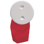 Beckson 5" Stow-Away Deck Plate - White w/12" Bag [DP50BW] - BuoyMart.com  Deck Plates Beckson Marine
