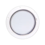 Beckson 6" Clear Center Pry-Out Deck Plate - White [DP61-W-C] - BuoyMart.com  Deck Plates Beckson Marine