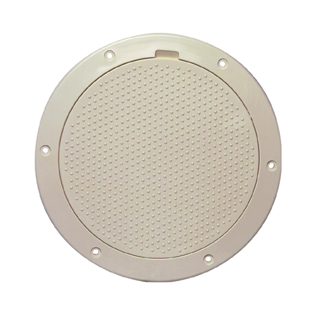 Beckson 6" Non-Skid Pry-Out Deck Plate - Beige [DP63-N] - BuoyMart.com  Deck Plates Beckson Marine