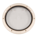 Beckson 8" Clear Center Pry-Out Deck Plate - Beige [DP81-N-C] - BuoyMart.com  Deck Plates Beckson Marine