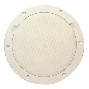 Beckson 8" Non-Skid Pry-Out Deck Plate - Beige [DP83-N] - BuoyMart.com  Deck Plates Beckson Marine