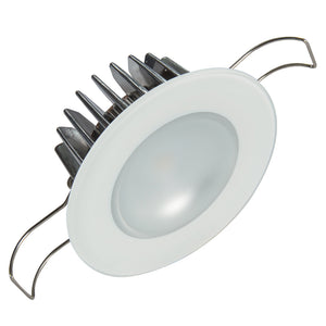 Lumitec Mirage - Flush Mount Down Light - Glass Finish - 3-Color Red/Blue Non Dimming w/White Dimming [113198] - BuoyMart.com  Dome/Down Lights Lumitec