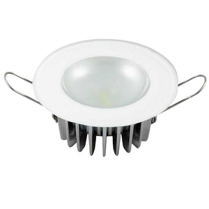 Lumitec Mirage - Flush Mount Down Light - Glass Finish - 3-Color Red/Blue Non Dimming w/White Dimming [113198] - BuoyMart.com  Dome/Down Lights Lumitec