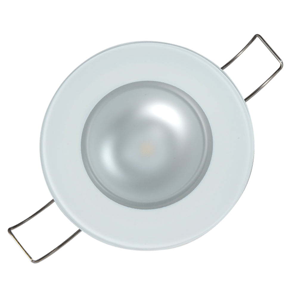 Lumitec Mirage - Flush Mount Down Light - Glass Finish/No Bezel - Warm White Dimming [113199] - BuoyMart.com  Dome/Down Lights Lumitec