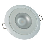 Lumitec Mirage - Flush Mount Down Light - Glass Finish/White Bezel - Warm White Dimming [113129] - BuoyMart.com  Dome/Down Lights Lumitec