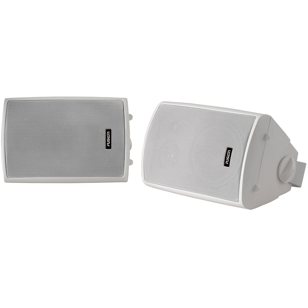 Fusion 4" Compact Marine Box Speakers - (Pair) White [MS-OS420] - BuoyMart.com  Speakers Fusion