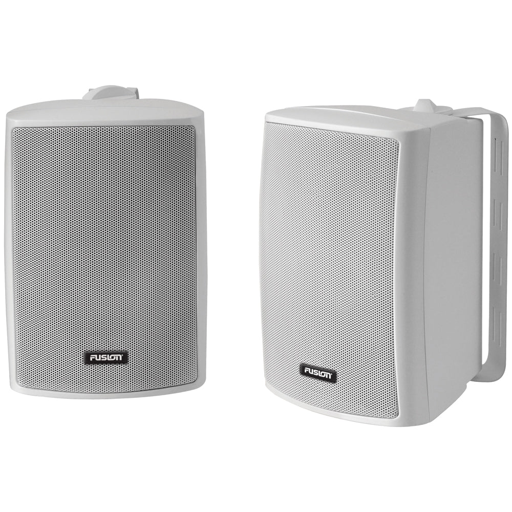 Fusion 4" Compact Marine Box Speakers - (Pair) White [MS-OS420] - BuoyMart.com  Speakers Fusion