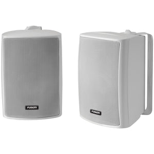 Fusion 4" Compact Marine Box Speakers - (Pair) White [MS-OS420] - BuoyMart.com  Speakers Fusion