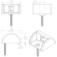 Lumitec Andros - Courtesy Light - Polished SS Finish - Red Non-Dimming [101045] - BuoyMart.com  Interior / Courtesy Light Lumitec