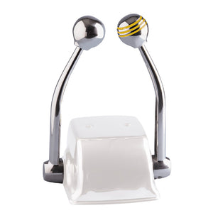 Schmitt Marine Standard Control Arm Set w/Gold Throttle Knob & Plain Shift Knob [50055] - BuoyMart.com  Engine Controls Schmitt Marine