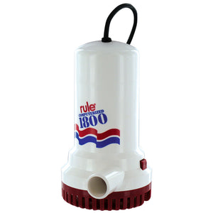 Rule 1800 Sump/Utility Pump w/8' Cord - 110V Automatic [A53S] - BuoyMart.com  Bilge Pumps Rule