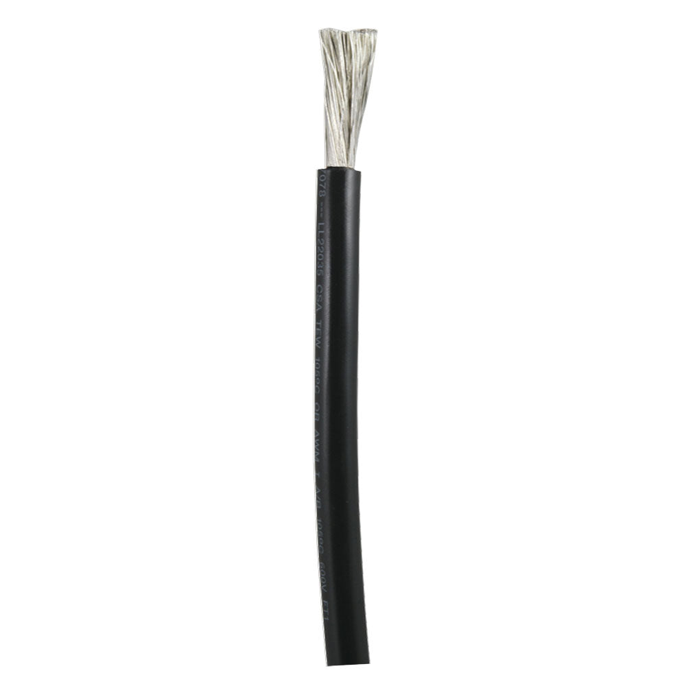 Ancor Black 1/0 AWG Battery Cable - Sold By The Foot [1160-FT] - BuoyMart.com  Wire Ancor