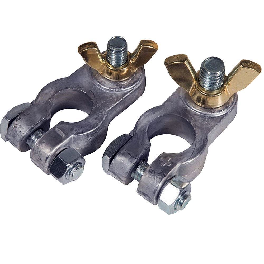 Ancor Lead Battery Terminal - 5/16" & 3/8" Stud - Positive & Negative Combo [260325] - BuoyMart.com  Terminals Ancor