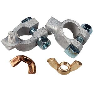 Ancor Tinned Battery Terminal - 5/16" & 3/8" Stud - Positive & Negative Combo [260322] - BuoyMart.com  Terminals Ancor