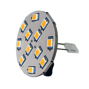 Lunasea G4 10 Back Pin LED Light Bulb - 12VAC or 10-30VDC/2W/140 Lumens - Warm White [LLB-21UW-21-00] - BuoyMart.com  Bulbs Lunasea Lighting