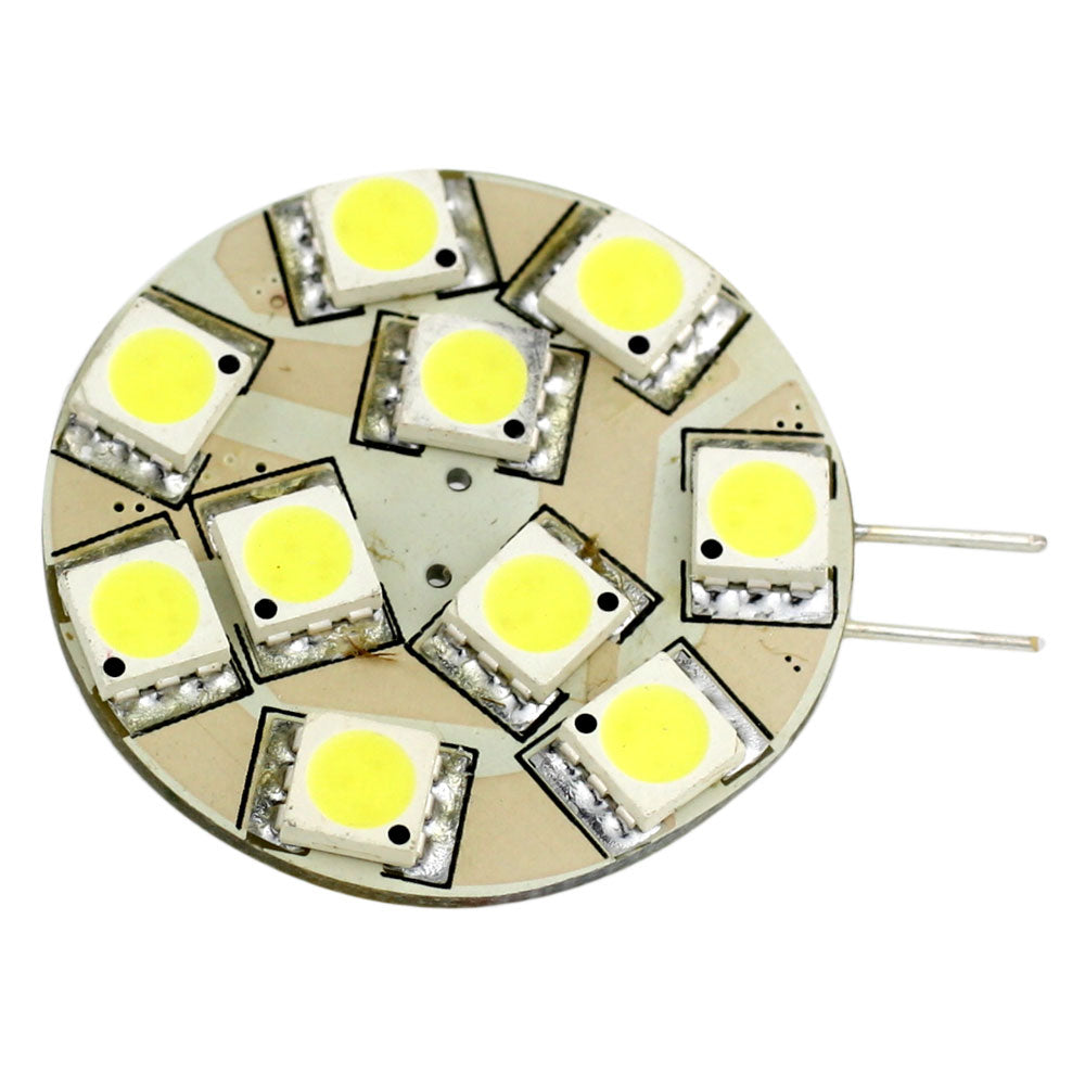 Lunasea G4 12 LED Side Pin Light Bulb - 12VAC or 10-30VDC 2W/140 Lumens - Warm White [LLB-21TW-21-00] - BuoyMart.com  Bulbs Lunasea Lighting