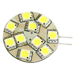 Lunasea G4 12 LED Side Pin Light Bulb - 12VAC or 10-30VDC 2W/140 Lumens - Warm White [LLB-21TW-21-00] - BuoyMart.com  Bulbs Lunasea Lighting