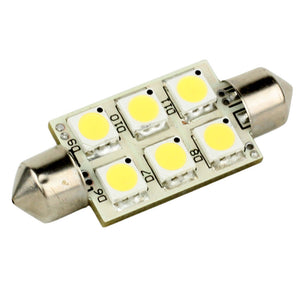 Lunasea Single-Sided 6 LED Festoon - 10-30VDC/1.5W/97 Lumens - Warm White [LLB-186W-21-00] - BuoyMart.com  Bulbs Lunasea Lighting