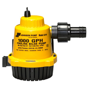 Johnson Pump Proline Bilge Pump - 1000 GPH [22102] - BuoyMart.com  Bilge Pumps Johnson Pump