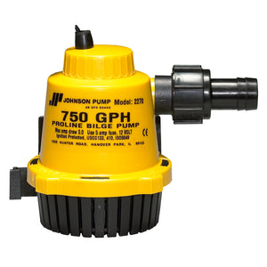 Johnson Pump Proline Bilge Pump - 750 GPH [22702] - BuoyMart.com  Bilge Pumps Johnson Pump