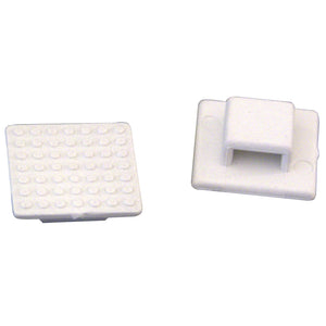 Weld Mount AT-3 Small White Nylon Wire Tie Mount - Qty. 100 [803900] - BuoyMart.com  Tools Weld Mount