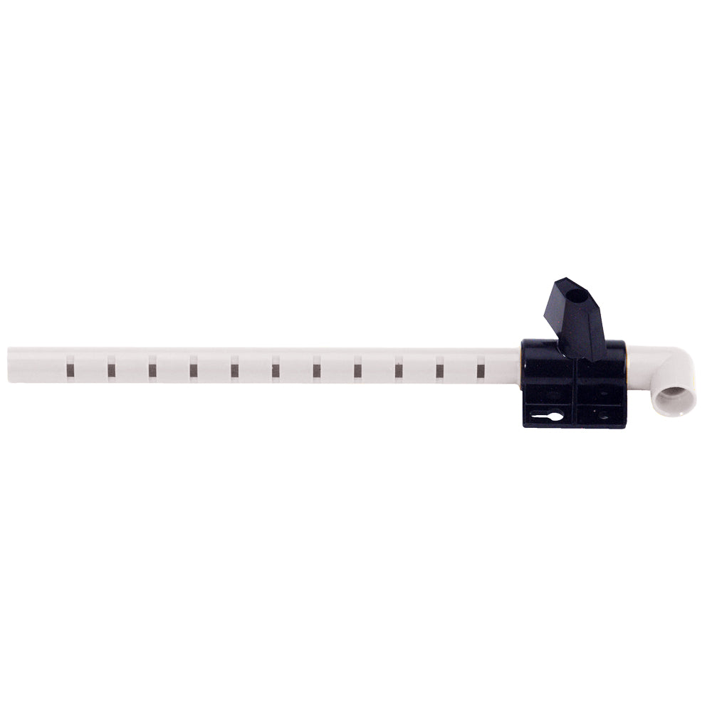 Johnson Pump Aerator Head - 10-1/2" Spray Bar w/Shut Off Valve & Bracket [90681-00] Johnson Pump