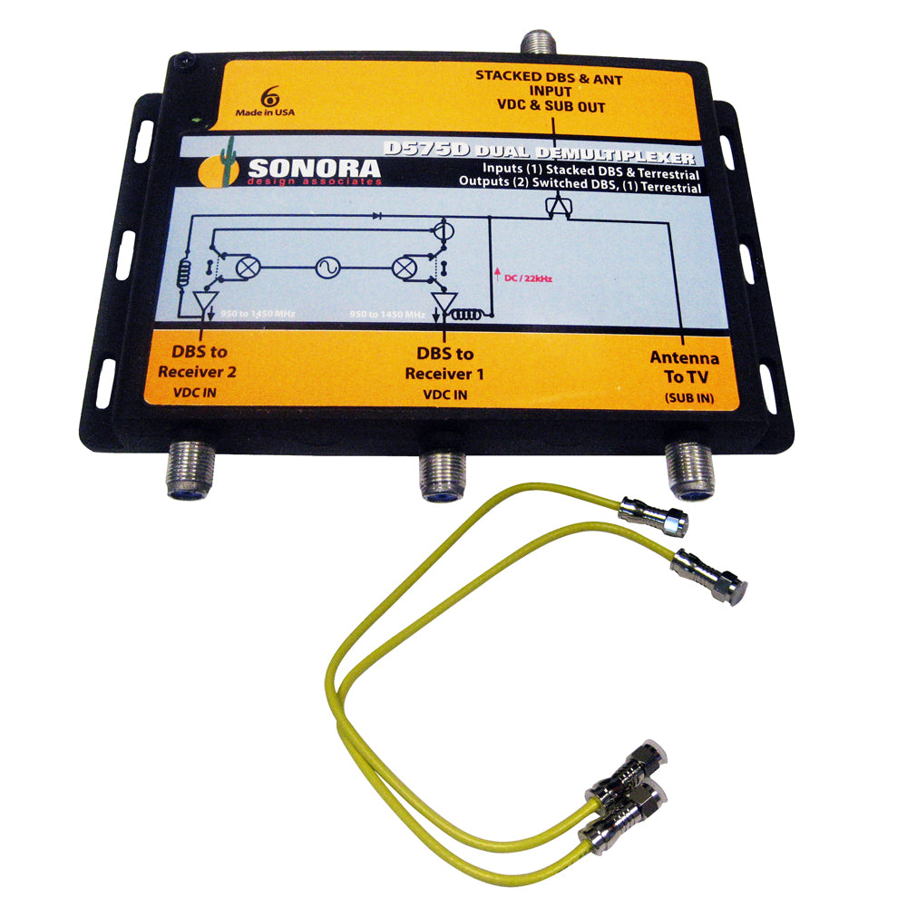 KVH Dual Output Signal Destacker [19-0410] - BuoyMart.com  Satellite Receivers KVH