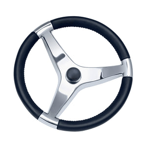 Schmitt Marine Evo Pro 316 Cast Stainless Steel Steering Wheel - 13.5" Diameter [7241321FG] - BuoyMart.com  Steering Wheels Schmitt Marine