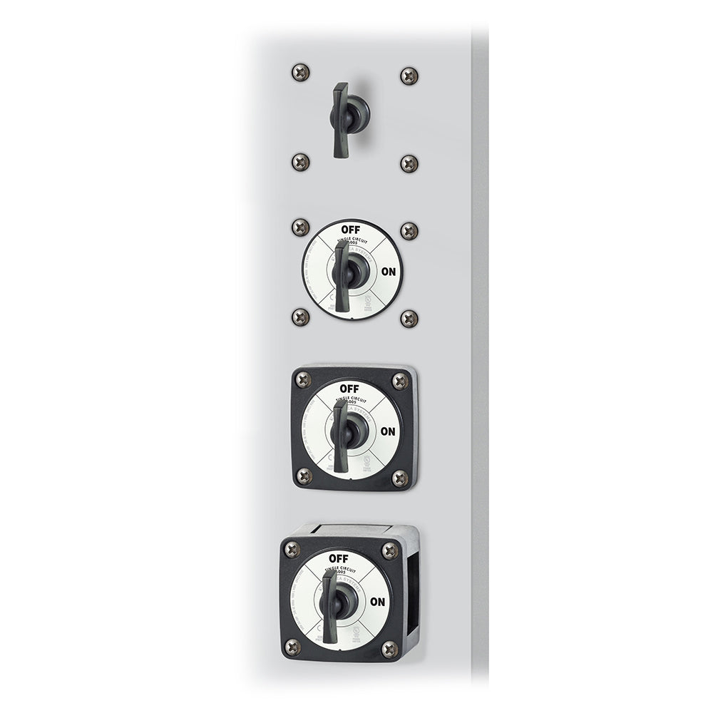 Blue Sea 6005200 Battery Switch Single Circuit ON-OFF - Black [6005200] - BuoyMart.com  Battery Management Blue Sea Systems
