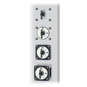 Blue Sea 6005200 Battery Switch Single Circuit ON-OFF - Black [6005200] - BuoyMart.com  Battery Management Blue Sea Systems