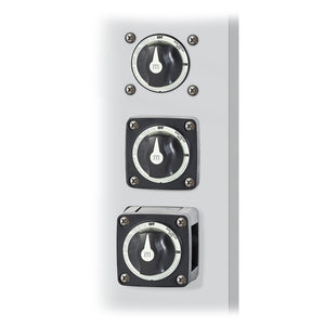 Blue Sea 6010200 Battery Switch Dual Circuit - Black [6010200] - BuoyMart.com  Battery Management Blue Sea Systems