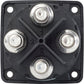 Blue Sea 6011200 m-Series Battery Switch Dual Circuit Plus - Black [6011200] - BuoyMart.com  Battery Management Blue Sea Systems