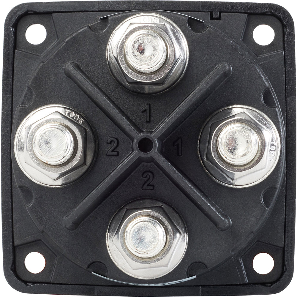 Blue Sea 6011200 m-Series Battery Switch Dual Circuit Plus - Black [6011200] - BuoyMart.com  Battery Management Blue Sea Systems