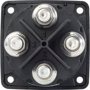 Blue Sea 6011200 m-Series Battery Switch Dual Circuit Plus - Black [6011200] - BuoyMart.com  Battery Management Blue Sea Systems