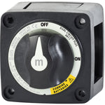 Blue Sea 6011200 m-Series Battery Switch Dual Circuit Plus - Black [6011200] - BuoyMart.com  Battery Management Blue Sea Systems