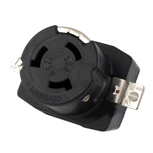 Marinco 6370CR 50Amp/125V Wire Dockside Receptacle [6370CR] - BuoyMart.com  Shore Power Marinco
